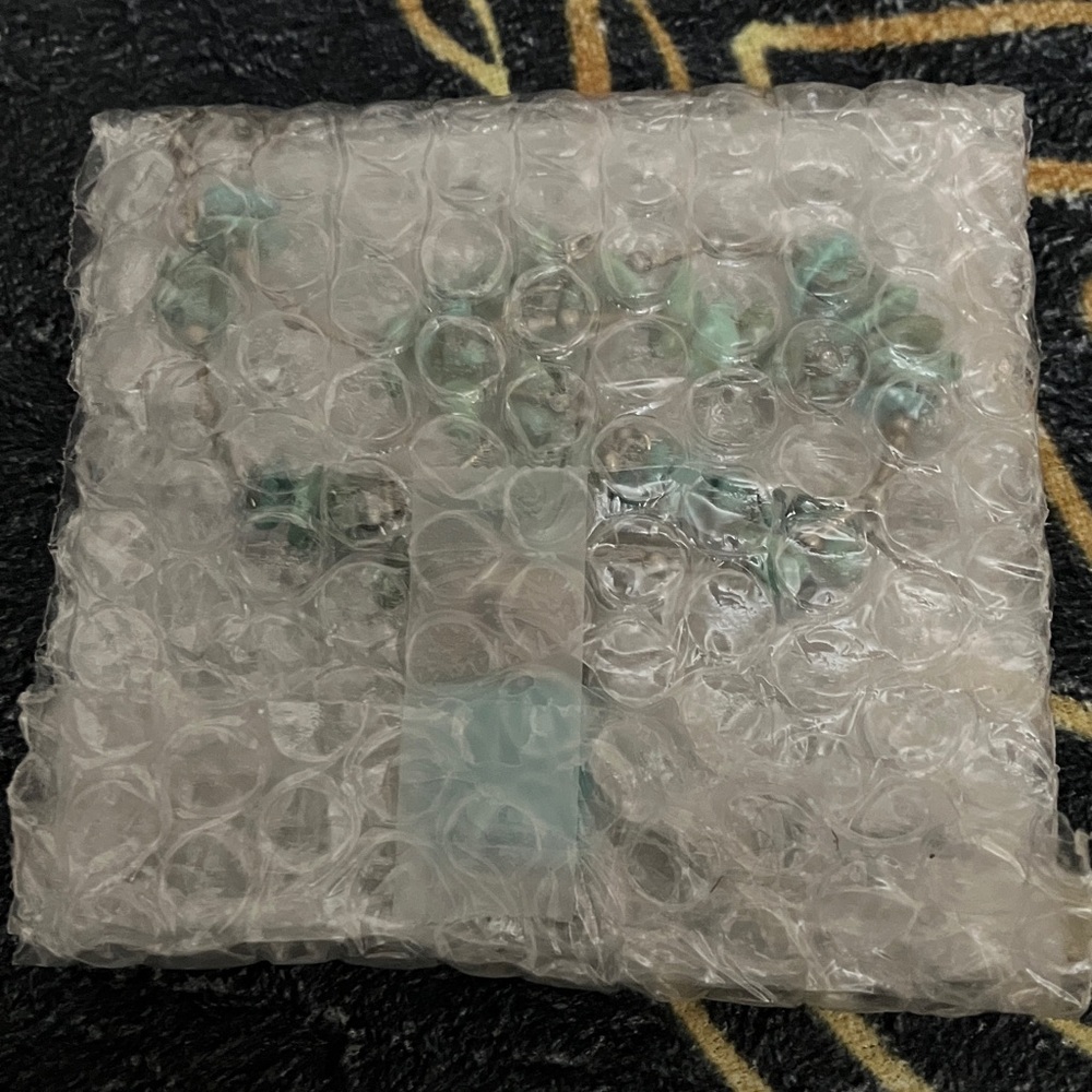 Genuine Turquoise Necklace and Earring Set - Picture 5 of 5